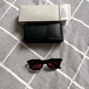 Crap Eyewear THE NO WAVE - LICORICE BIO / ROSEWOOD. Sunglasses, non polarized.